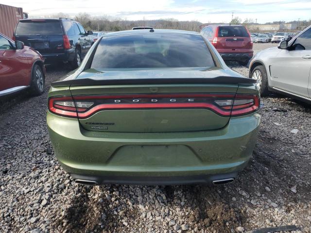 2C3CDXBG5JH163569 - 2018 DODGE CHARGER SXT GREEN photo 6