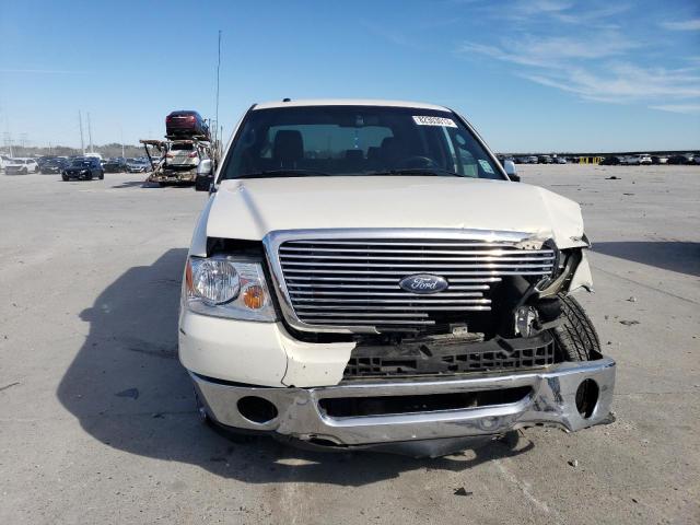 1FTPW12V67FB40119 - 2007 FORD F150 SUPERCREW CREAM photo 5