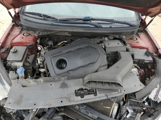 5NPE34AF6JH631802 - 2018 HYUNDAI SONATA SPORT 红色 照片 11