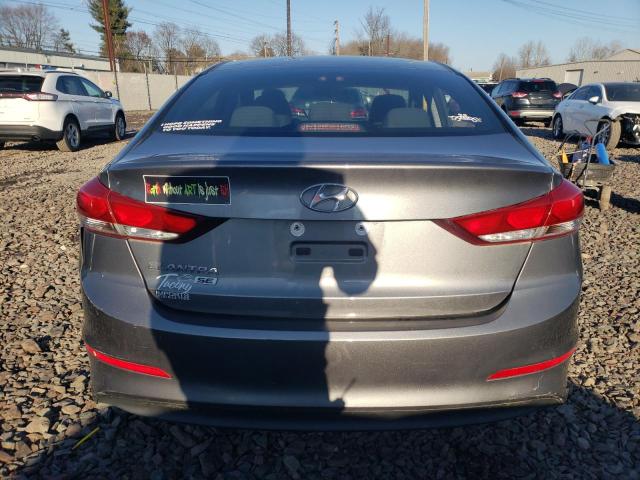 5NPD74LF8JH352252 - 2018 HYUNDAI ELANTRA SE GRAY photo 6