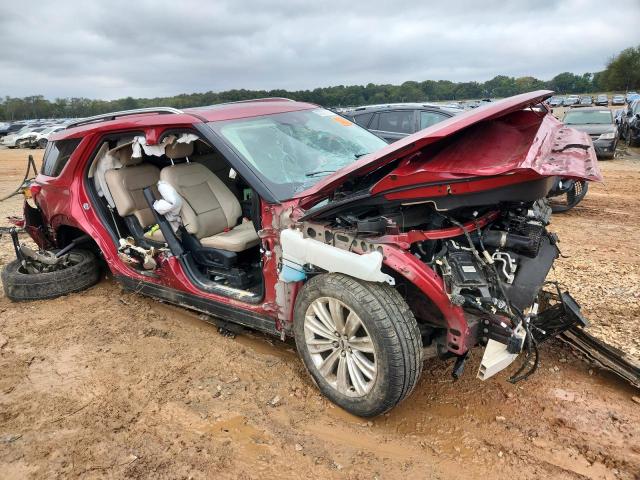 1FMSK7FH1MGA67921 - 2021 FORD EXPLORER LIMITED 红色 照片 4