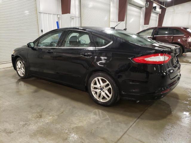 3FA6P0H79GR263238 - 2016 FORD FUSION SE BLACK photo 2