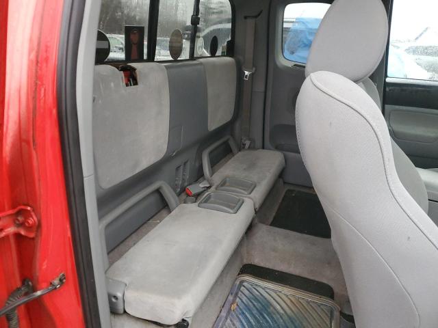 5TEUU42N86Z260693 - 2006 TOYOTA TACOMA ACCESS CAB Қызыл фото 10