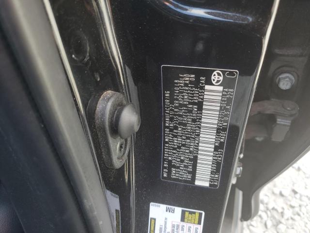 5YFEPMAE1NP392101 - 2022 TOYOTA COROLLA LE 黑色 照片 12