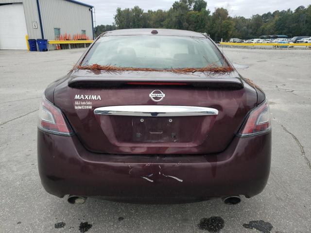 1N4AA5APXEC453225 - 2014 NISSAN MAXIMA S BURGUNDY photo 6