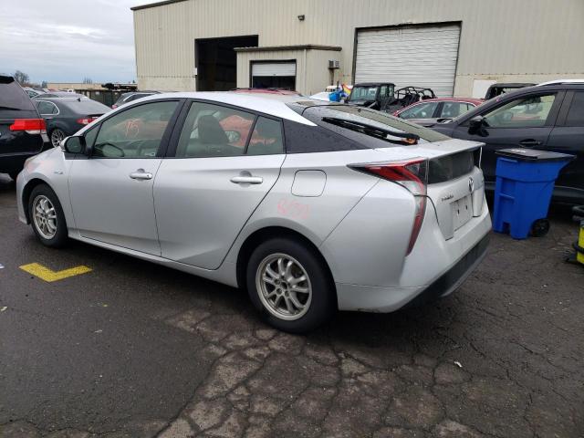 JTDKBRFU4G3508191 - 2016 TOYOTA PRIUS SILVER photo 2