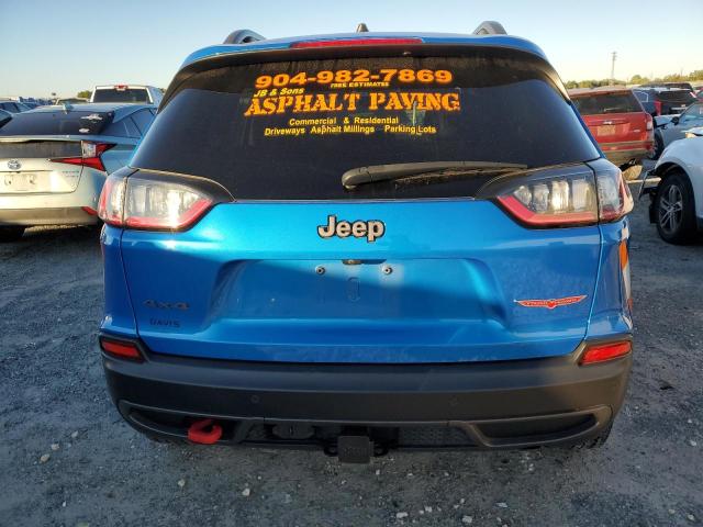 1C4PJMBXXMD182947 - 2021 JEEP CHEROKEE TRAILHAWK Mavi foto 6