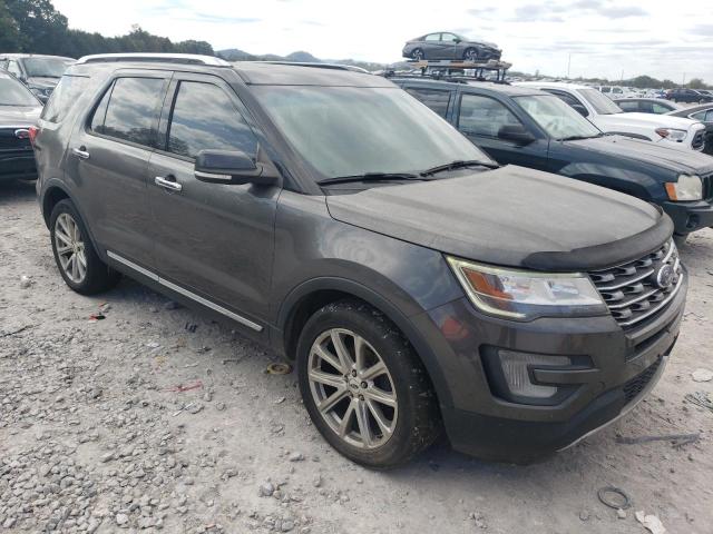 1FM5K8F85HGC93369 - 2017 FORD EXPLORER LIMITED CHARCOAL photo 4