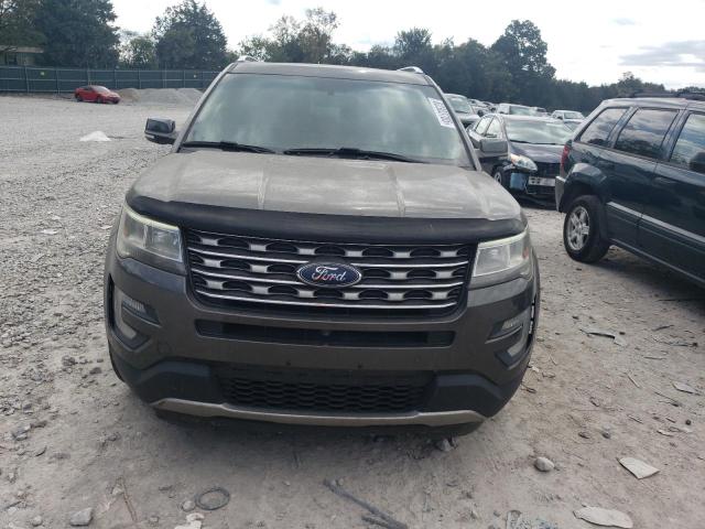 1FM5K8F85HGC93369 - 2017 FORD EXPLORER LIMITED CHARCOAL photo 5