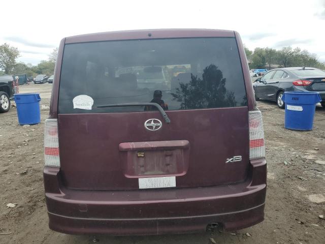JTLKT324450193850 - 2005 TOYOTA SCION XB Фіолетовий фото 6