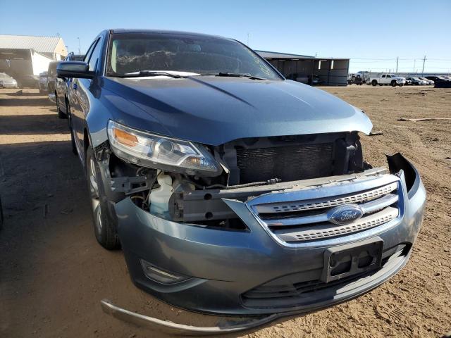 1FAHP2EW1AG153041 - 2010 FORD TAURUS SEL BLUE photo 4