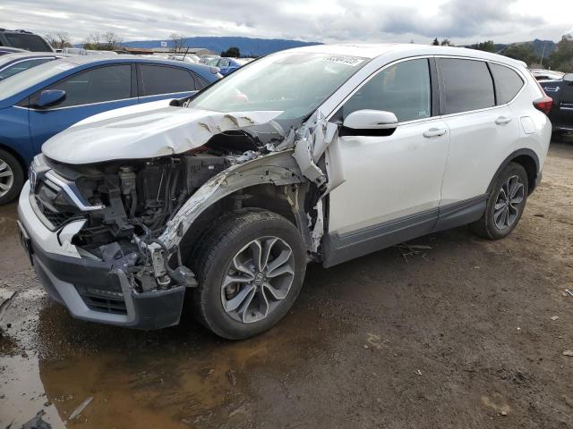 5J6RT6H85NL007053 - 2022 HONDA CR-V EXL WHITE photo 1