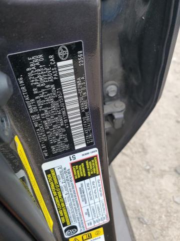 4T1B11HK3JU159571 - 2018 TOYOTA CAMRY L BROWN photo 12