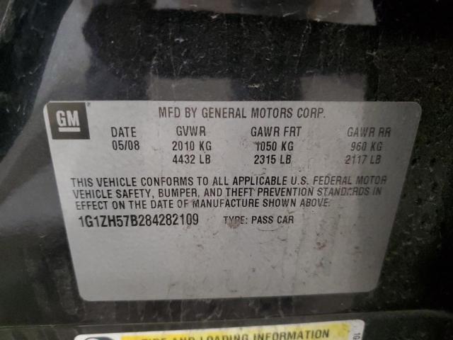 1G1ZH57B284282109 - 2008 CHEVROLET MALIBU 1LT 灰色 照片 13