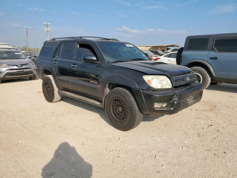 JTEZU14R738000993 - 2003 TOYOTA 4RUNNER SR5 BLACK photo 4