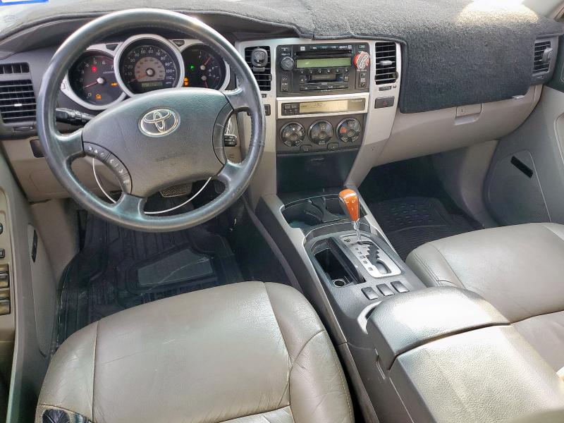 JTEZU14R738000993 - 2003 TOYOTA 4RUNNER SR5 BLACK photo 8