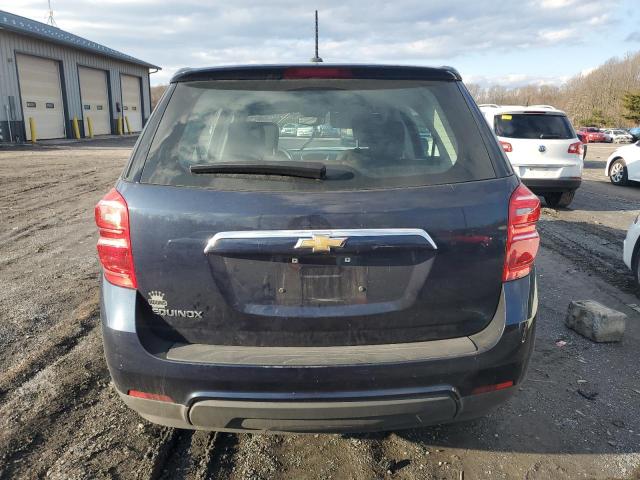 2GNALBEK2H1554424 - 2017 CHEVROLET EQUINOX LS BLUE photo 6