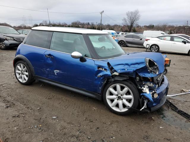 WMWRE33525TL14849 - 2005 MINI COOPER S BLUE photo 4