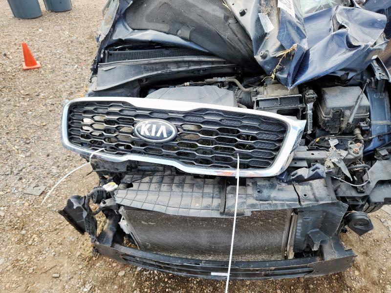 5XYPGDA55KG486586 - 2019 KIA SORENTO LX 蓝色 照片 12