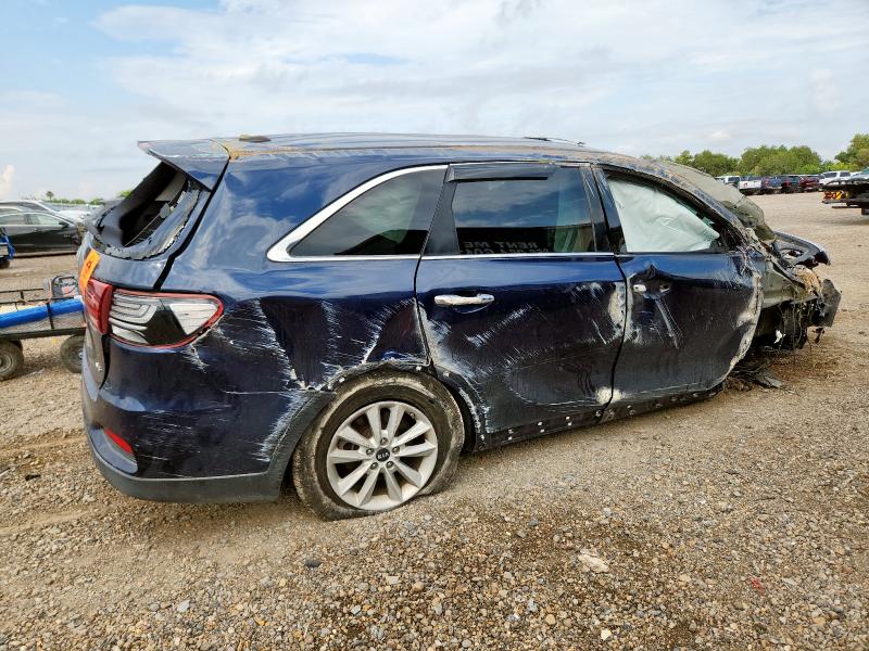 5XYPGDA55KG486586 - 2019 KIA SORENTO LX 蓝色 照片 3