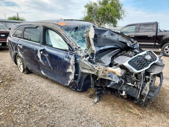 5XYPGDA55KG486586 - 2019 KIA SORENTO LX 蓝色 照片 4