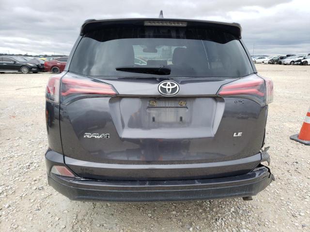 JTMZFREV7JJ724911 - 2018 TOYOTA RAV4 LE CHARCOAL photo 6