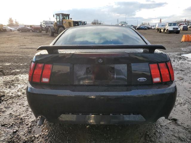 1FAFP40482F180964 - 2002 FORD MUSTANG BLACK photo 6