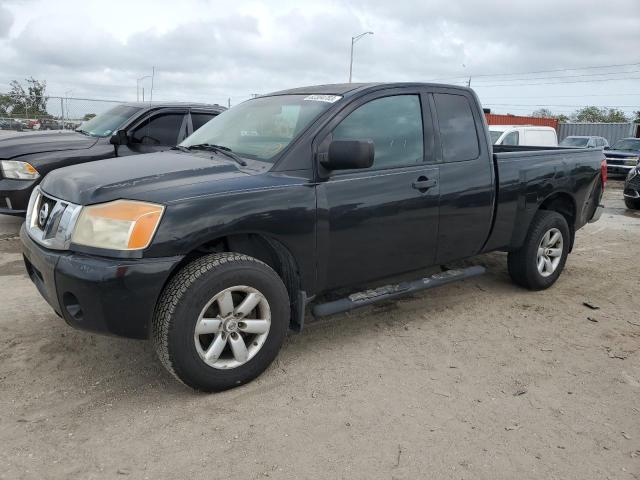 1N6BA0CJ9BN326425 - 2011 NISSAN TITAN S BLACK photo 1