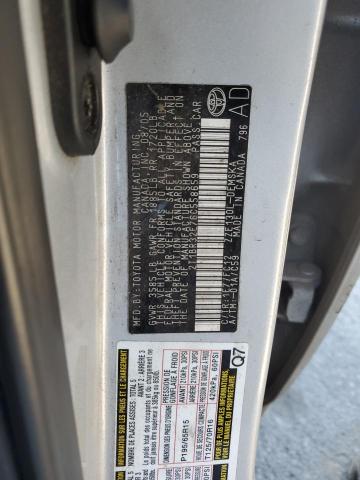 2T1BR32E76C558659 - 2006 TOYOTA COROLLA CE SILVER photo 12