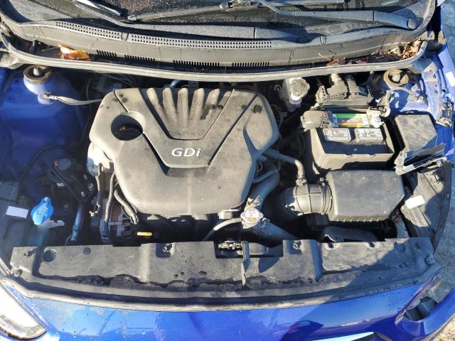 KMHCT4AE4CU184146 - 2012 HYUNDAI ACCENT GLS BLUE photo 11