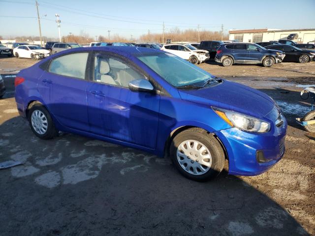 KMHCT4AE4CU184146 - 2012 HYUNDAI ACCENT GLS BLUE photo 4