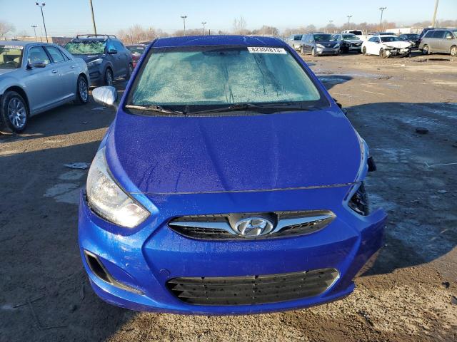 KMHCT4AE4CU184146 - 2012 HYUNDAI ACCENT GLS BLUE photo 5