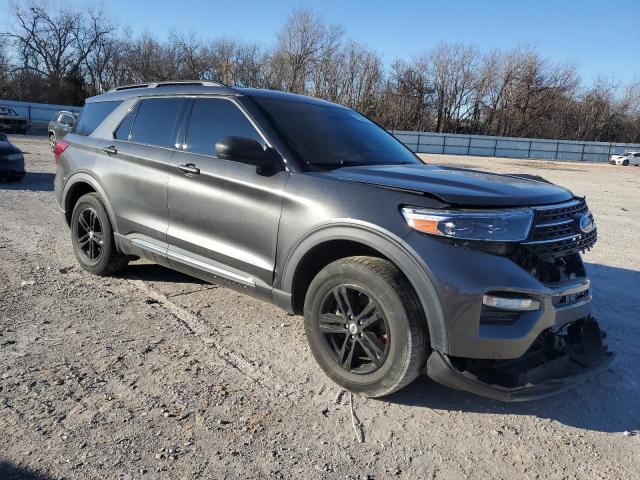 1FMSK8DH2LGB88769 - 2020 FORD EXPLORER XLT GRAY photo 4