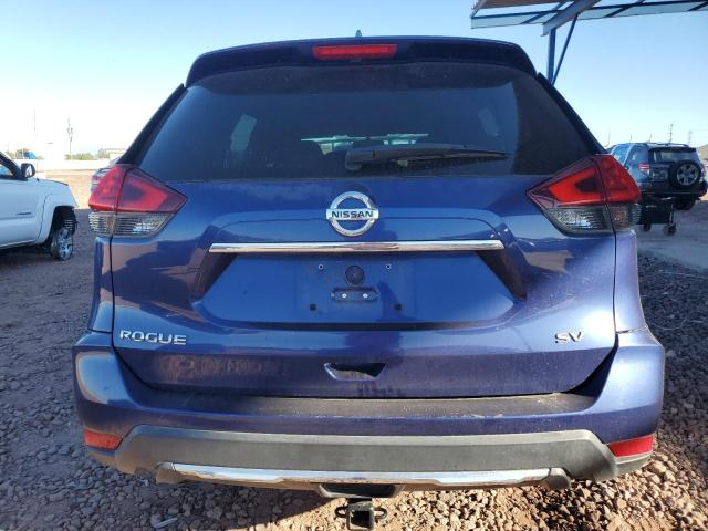 KNMAT2MT2HP600422 - 2017 NISSAN ROGUE S BLUE photo 6