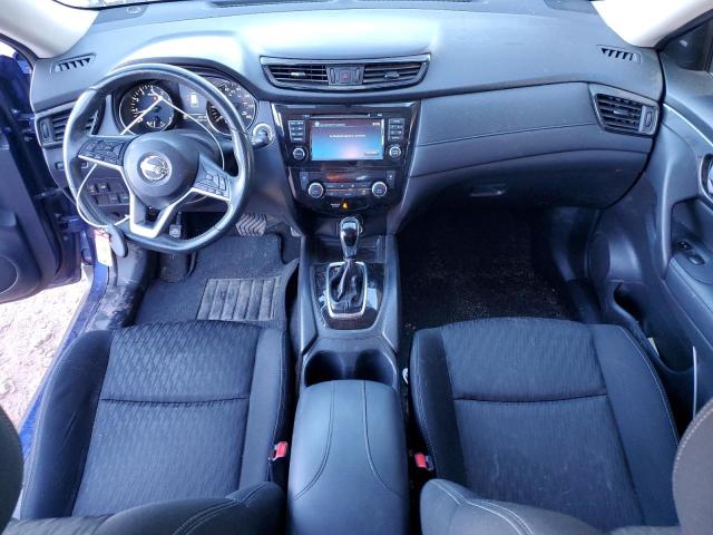 KNMAT2MT2HP600422 - 2017 NISSAN ROGUE S BLUE photo 8