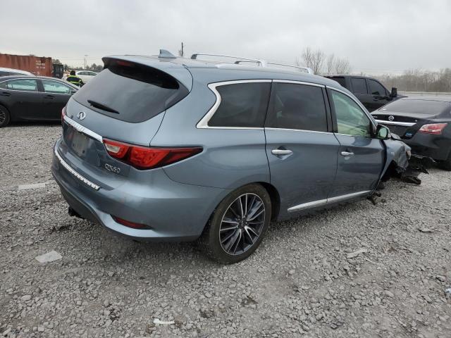 5N1DL0MM5HC502451 - 2017 INFINITI QX60 BLUE photo 3