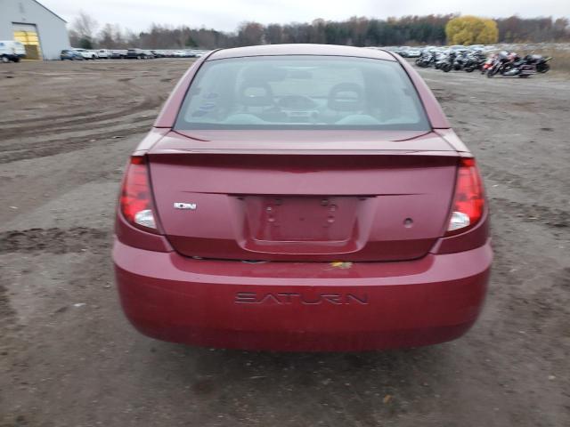 1G8AL52F25Z132572 - 2005 SATURN ION LEVEL 3 RED photo 6