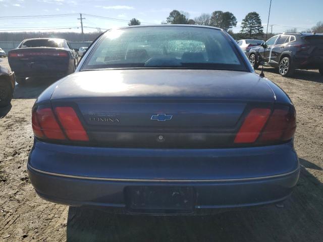 2G1WL52M9T9113379 - 1996 CHEVROLET LUMINA BLUE photo 6