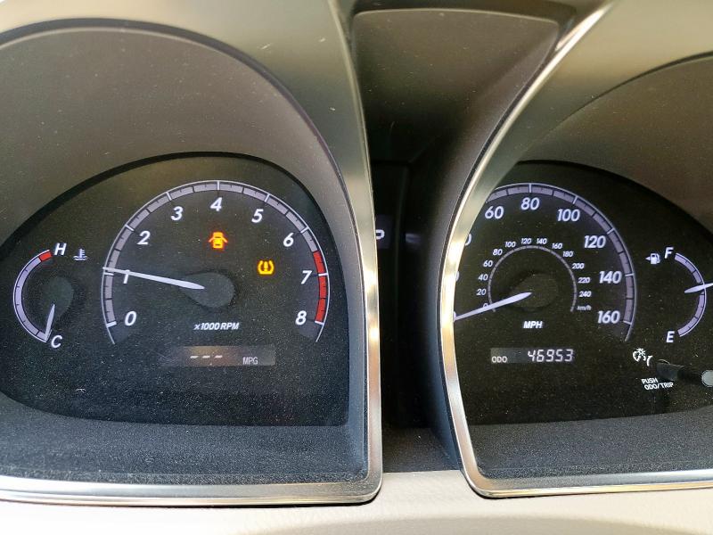 4T1BK3DB7CU465707 - 2012 TOYOTA AVALON BASE 白色 照片 9