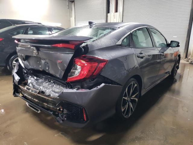 2HGFC1E57JH704397 - 2018 HONDA CIVIC SI GRAY photo 3