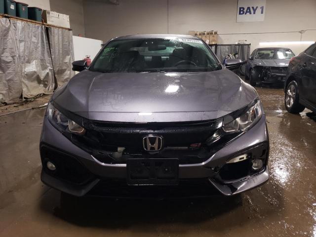 2HGFC1E57JH704397 - 2018 HONDA CIVIC SI GRAY photo 5