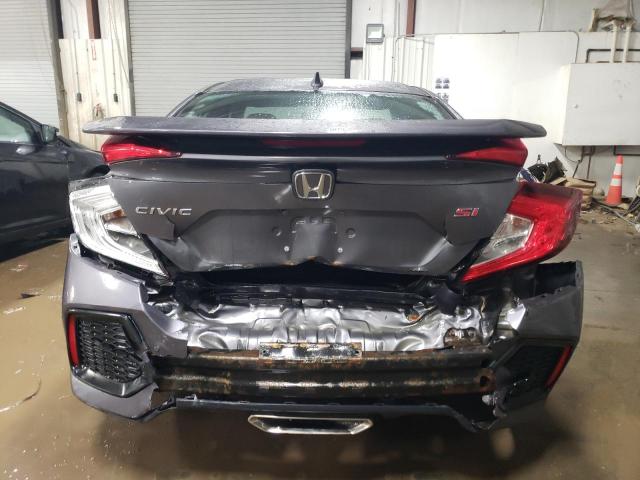 2HGFC1E57JH704397 - 2018 HONDA CIVIC SI GRAY photo 6