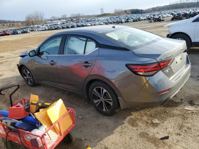 3N1AB8CV2NY235147 - 2022 NISSAN SENTRA SV GRAY photo 2