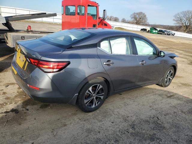 3N1AB8CV2NY235147 - 2022 NISSAN SENTRA SV GRAY photo 3