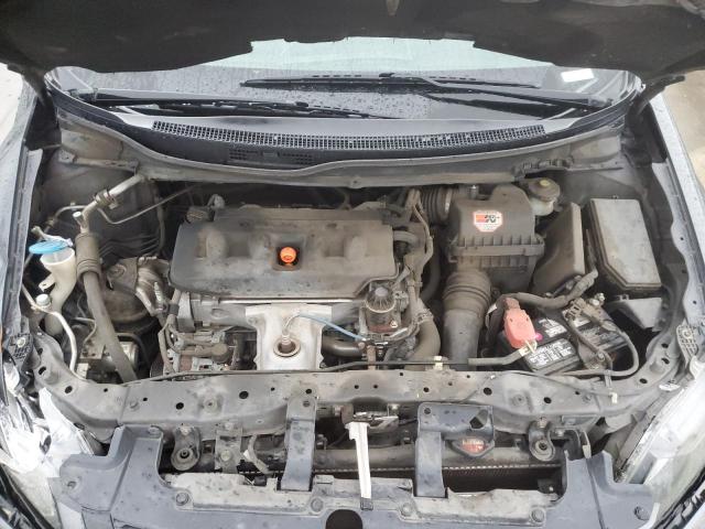 2HGFG3B89CH540135 - 2012 HONDA CIVIC EX GRAY photo 11