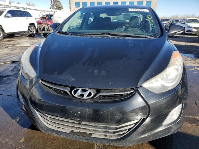 5NPDH4AE8DH286782 - 2013 HYUNDAI ELANTRA GLS BLACK photo 5