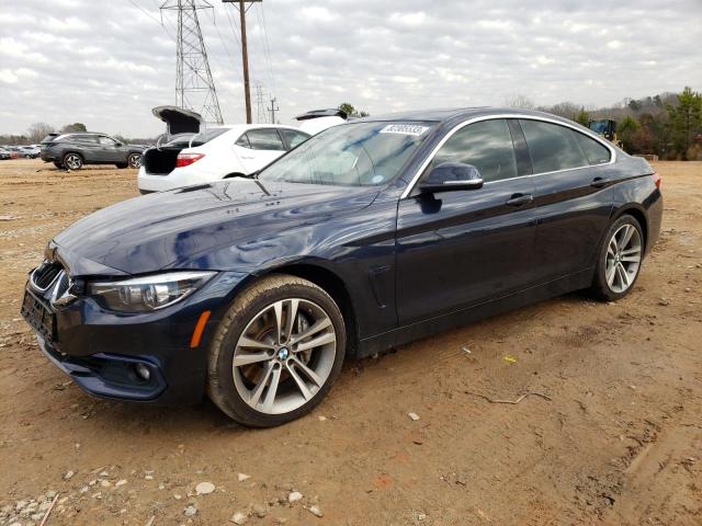 WBA4J7C5XKBM75481 - 2019 BMW 440XI GRAN COUPE BLUE photo 1