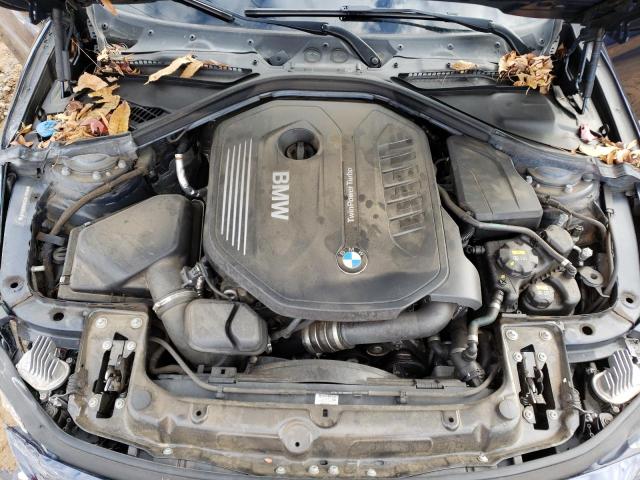 WBA4J7C5XKBM75481 - 2019 BMW 440XI GRAN COUPE BLUE photo 11