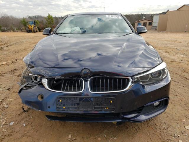 WBA4J7C5XKBM75481 - 2019 BMW 440XI GRAN COUPE BLUE photo 5