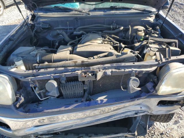 5TBRT34112S220582 - 2002 TOYOTA TUNDRA ACCESS CAB ლურჯი ფოტო 11
